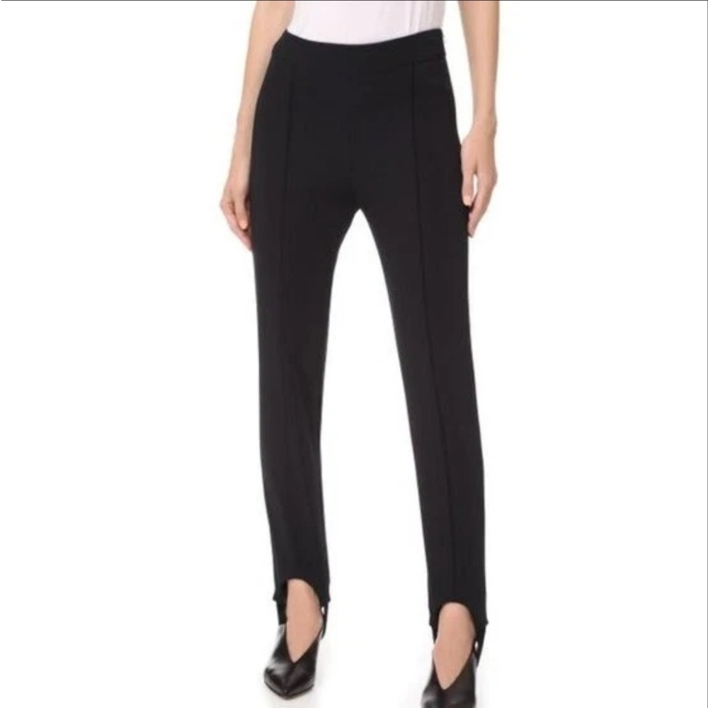 Acne Black Pants With Removable Stirrups